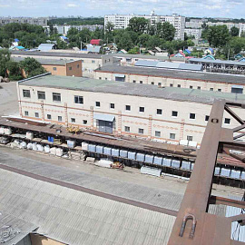 Территория складского комплекса